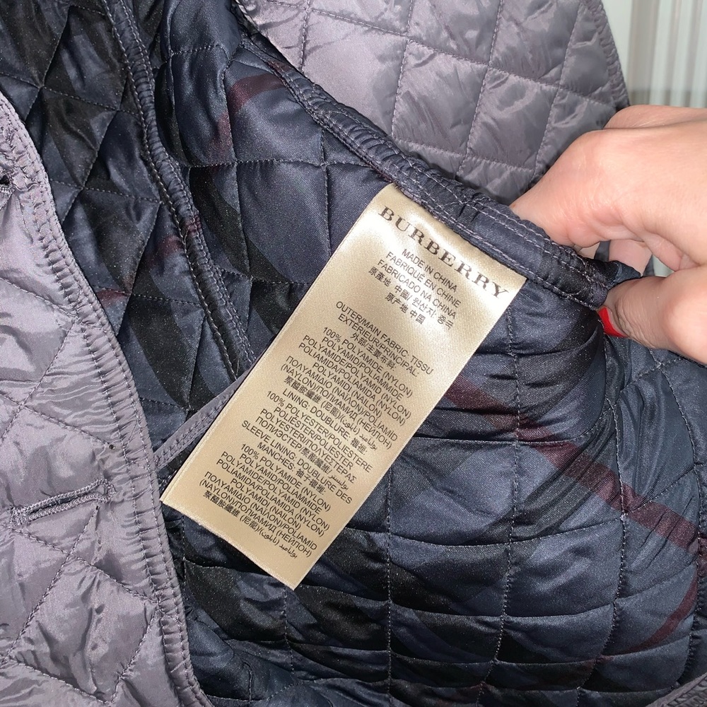 Burberry Brit Quilted Down Jacket Women’s - Picture 11 of 15